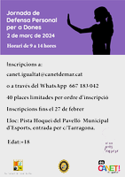 Jornada de defensa personal per a dones