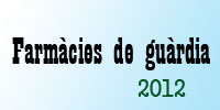 Farmàcies de guàrdia Farmàcies de guàrdia