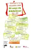 cartell arbre biblioteca 90 anys