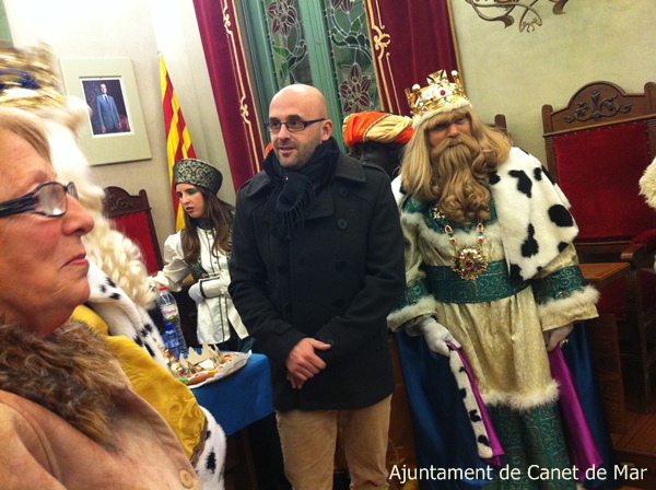 Els Reis a l'Ajuntament - gener 2013