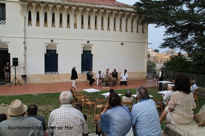 teatre a Villa Flora