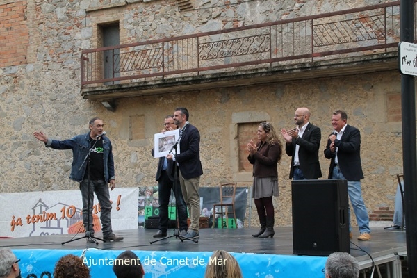 Inauguraci de les voltes de l'Odon - octubre 2015