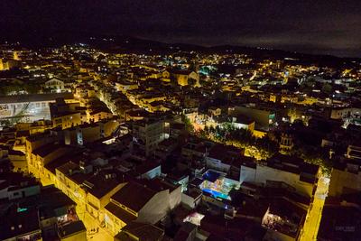 Focs artificials en honor a Sant Pere i Sant Pau