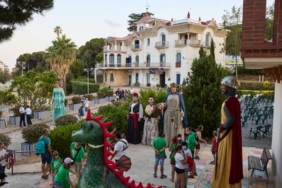 Espectacle de foc i gegants