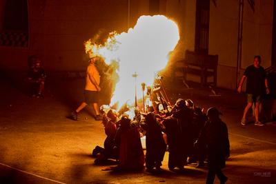 Espectacle de foc i gegants