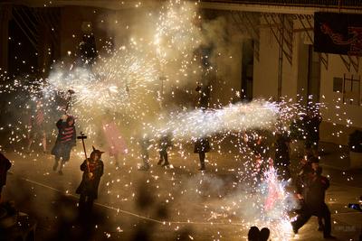 Espectacle de foc i gegants