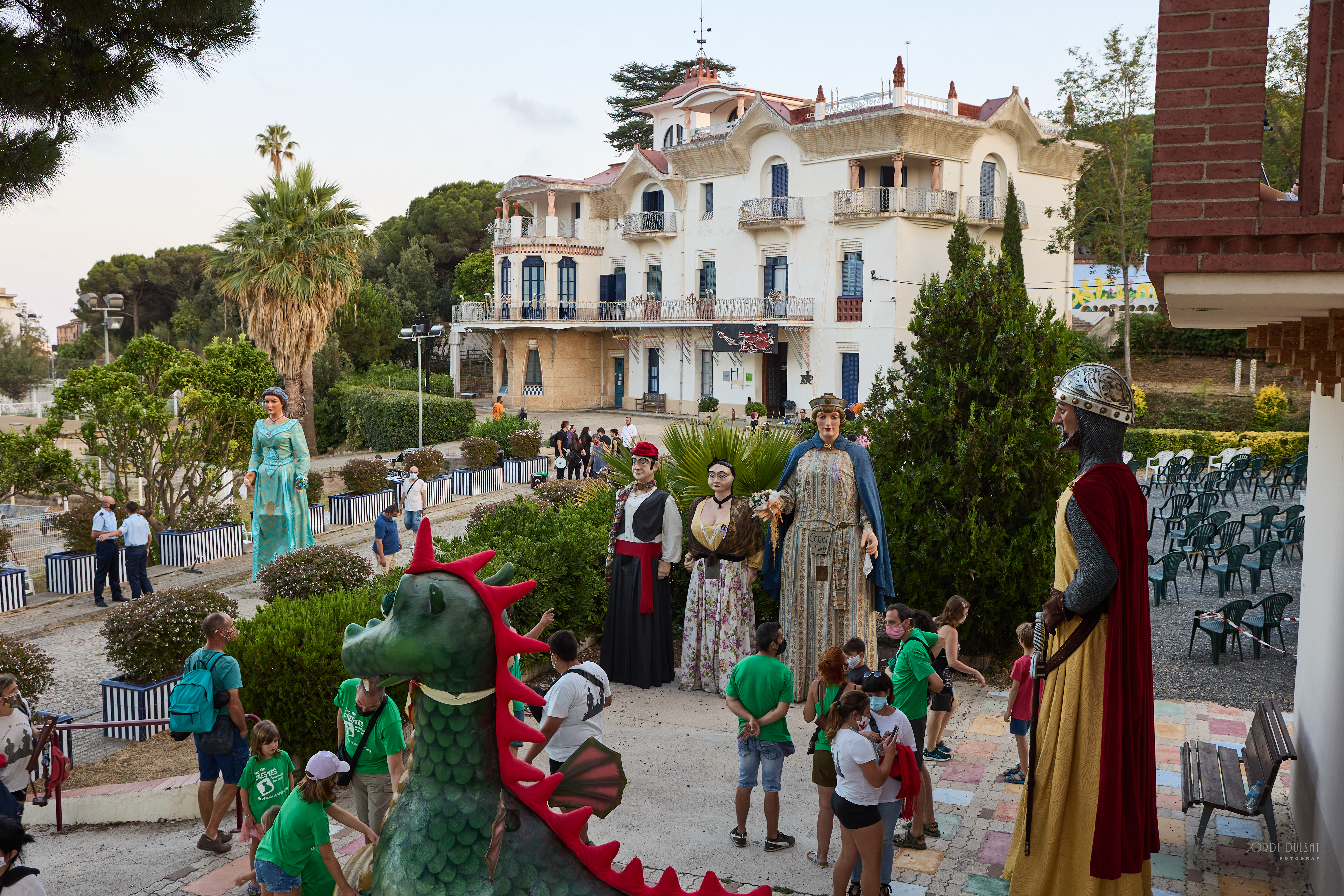 Espectacle de foc i gegants