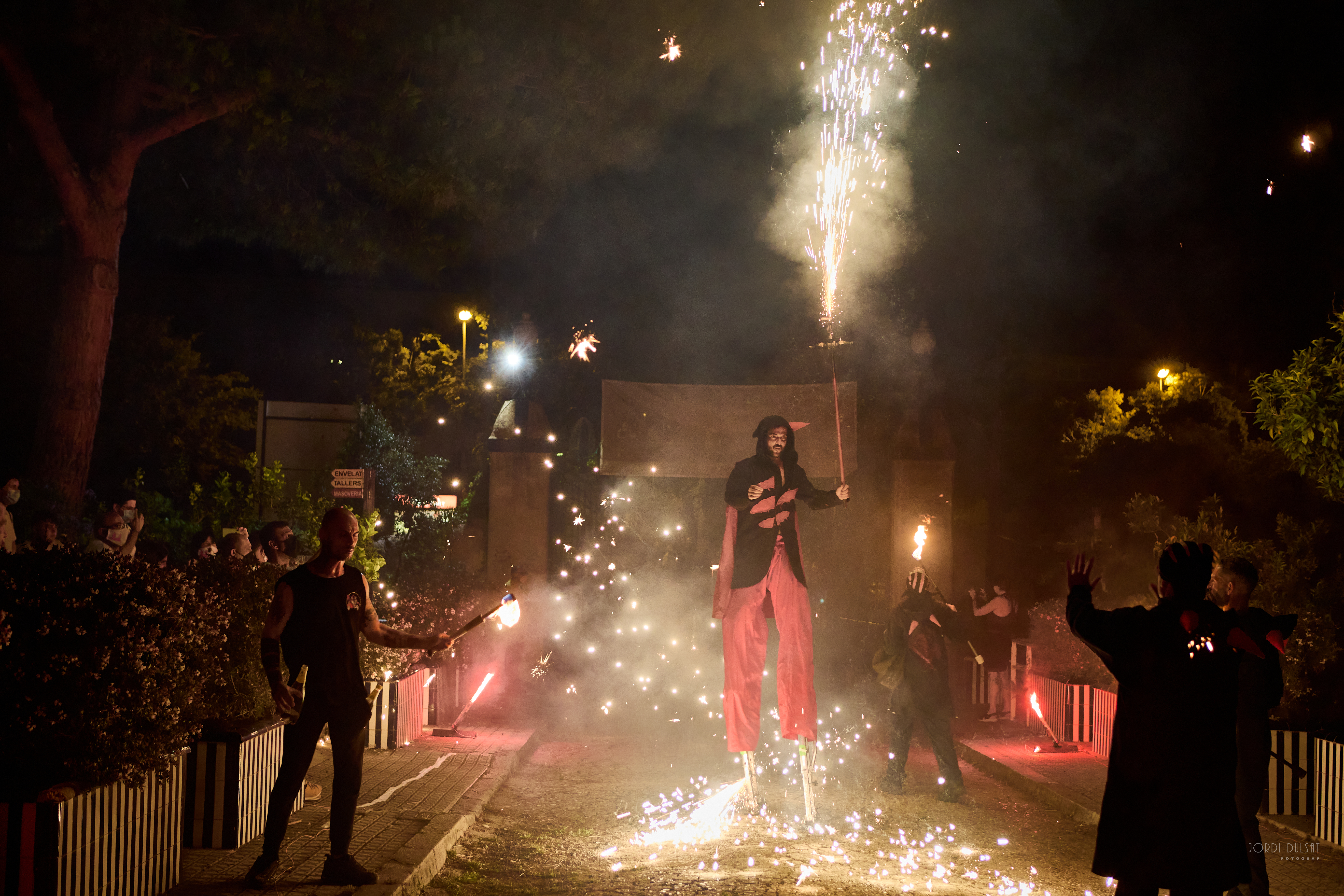 Espectacle de foc i gegants