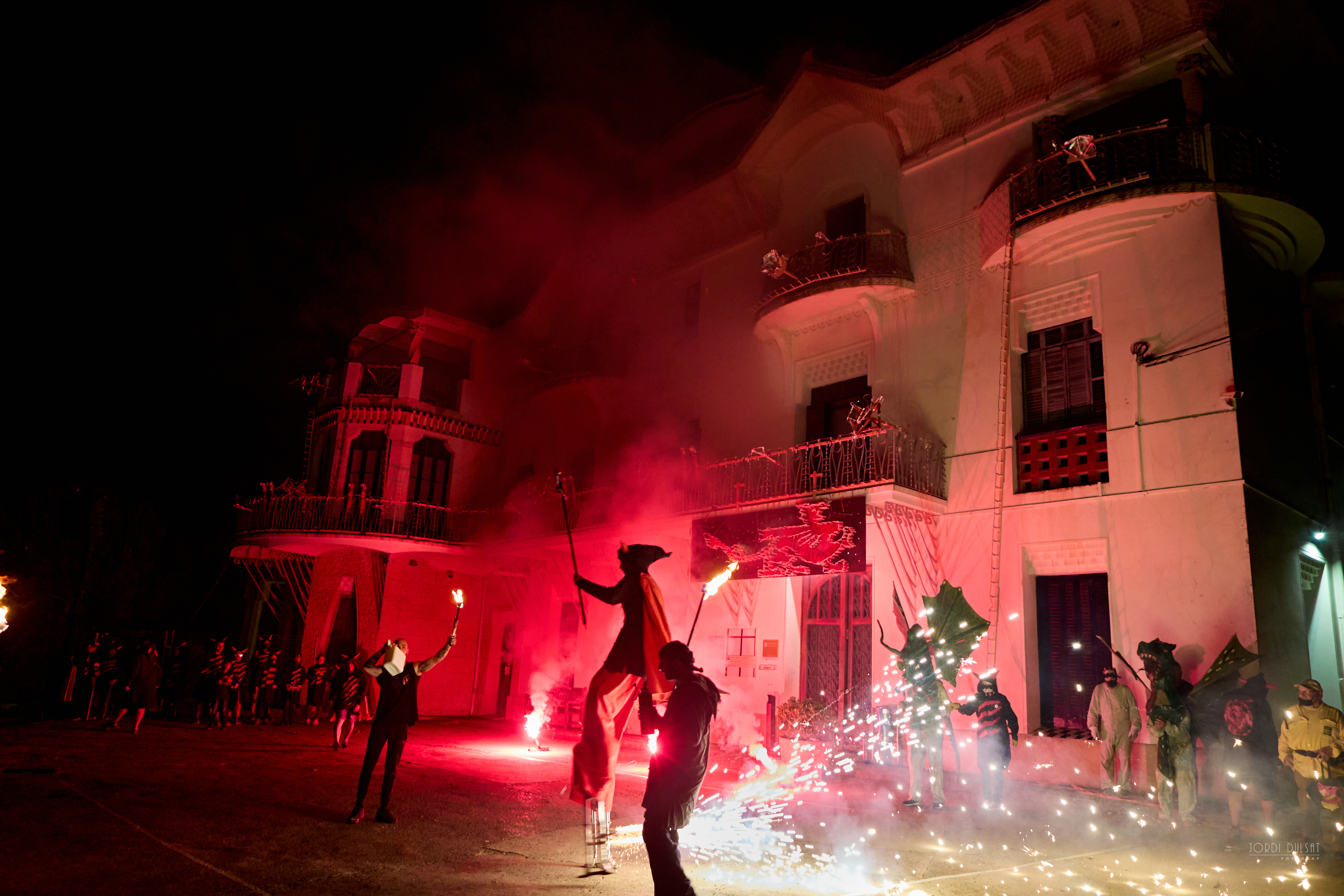 Espectacle de foc i gegants