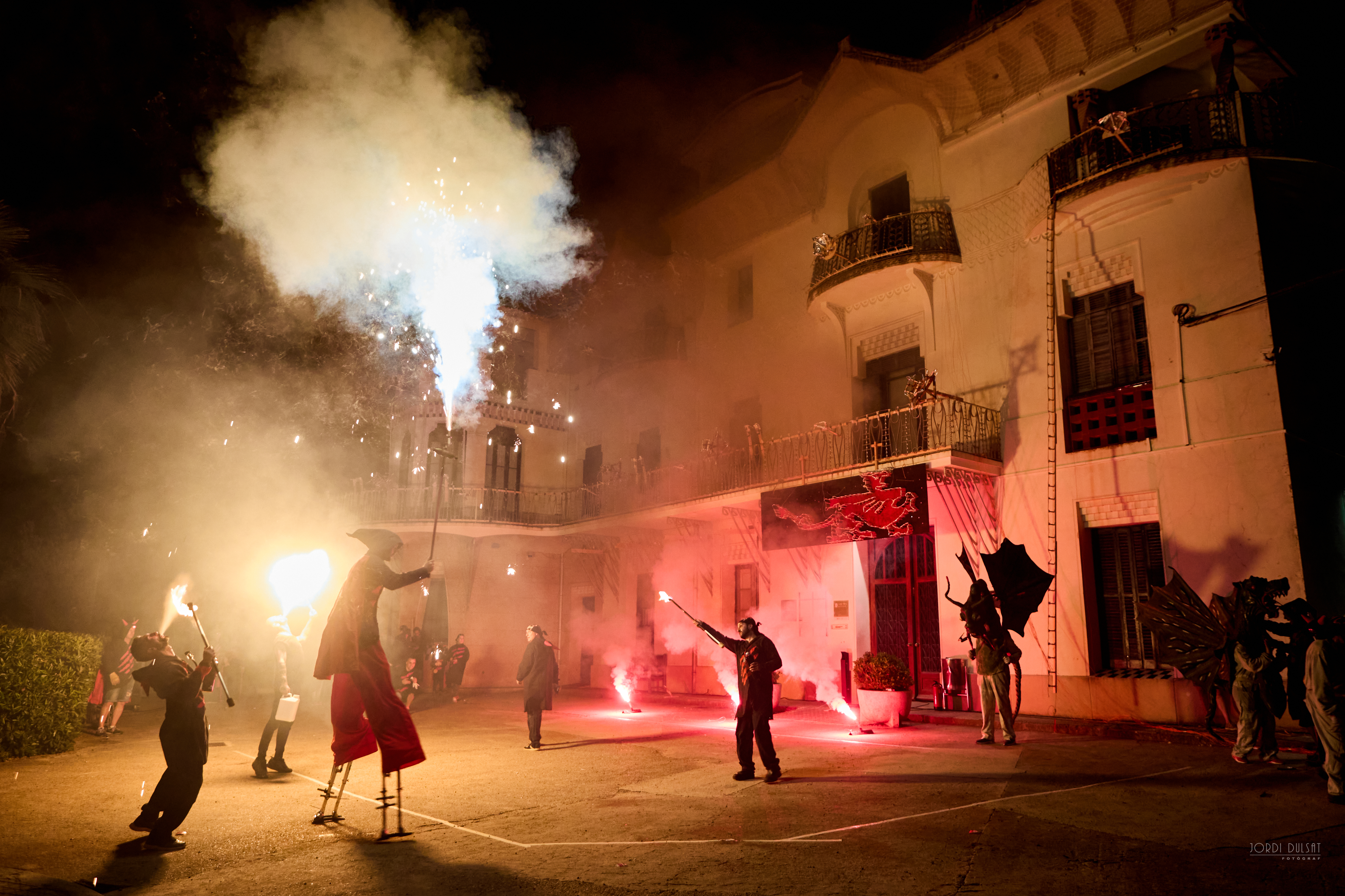 Espectacle de foc i gegants