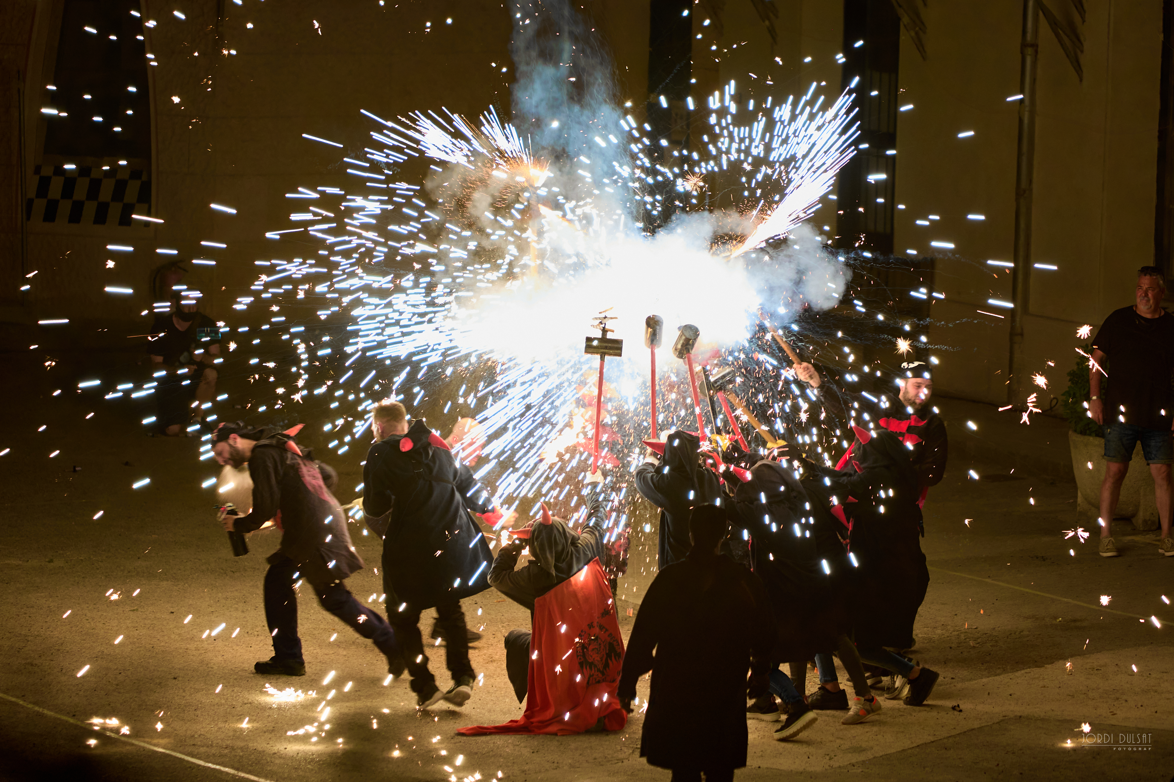 Espectacle de foc i gegants