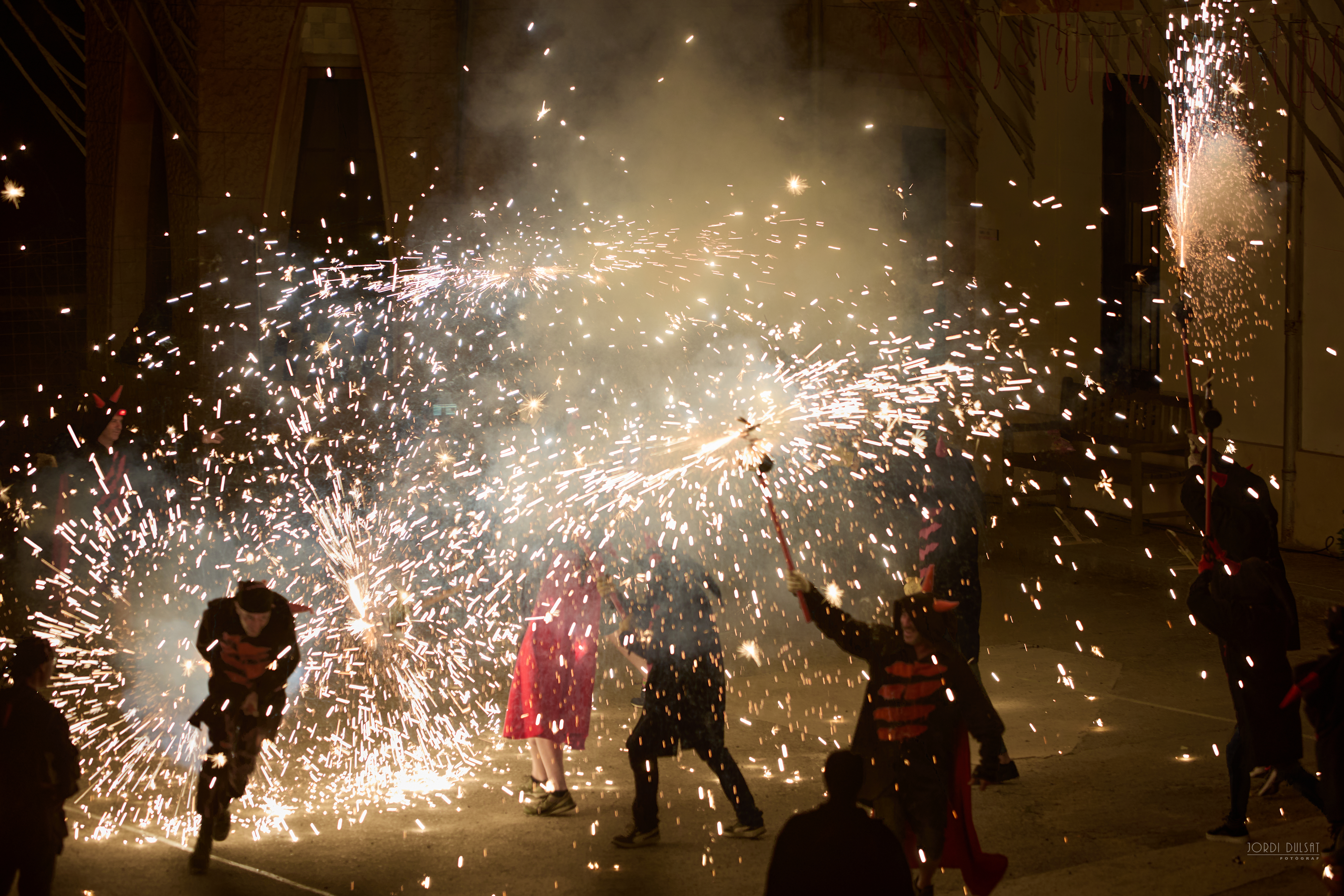 Espectacle de foc i gegants