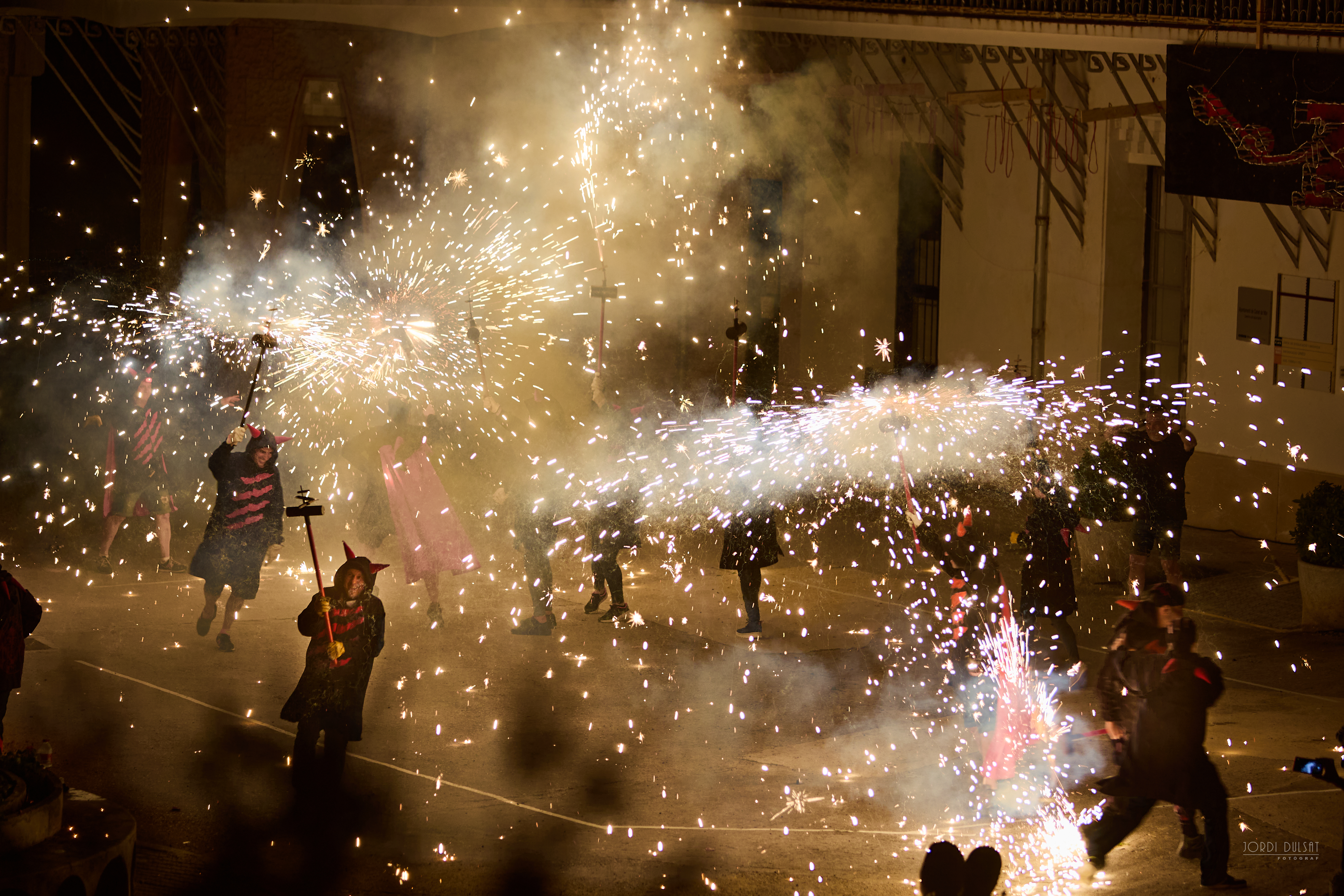 Espectacle de foc i gegants