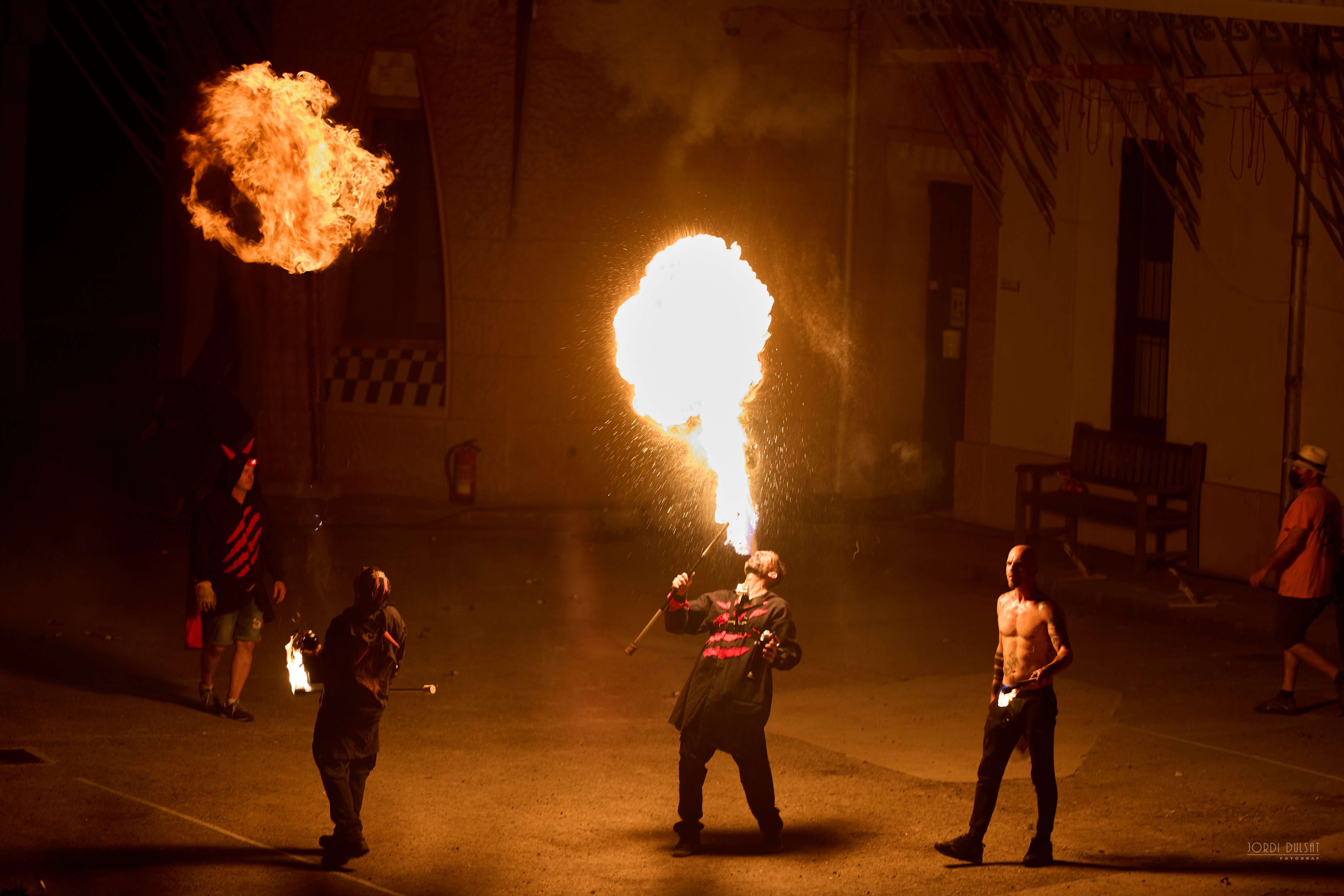 Espectacle de foc i gegants