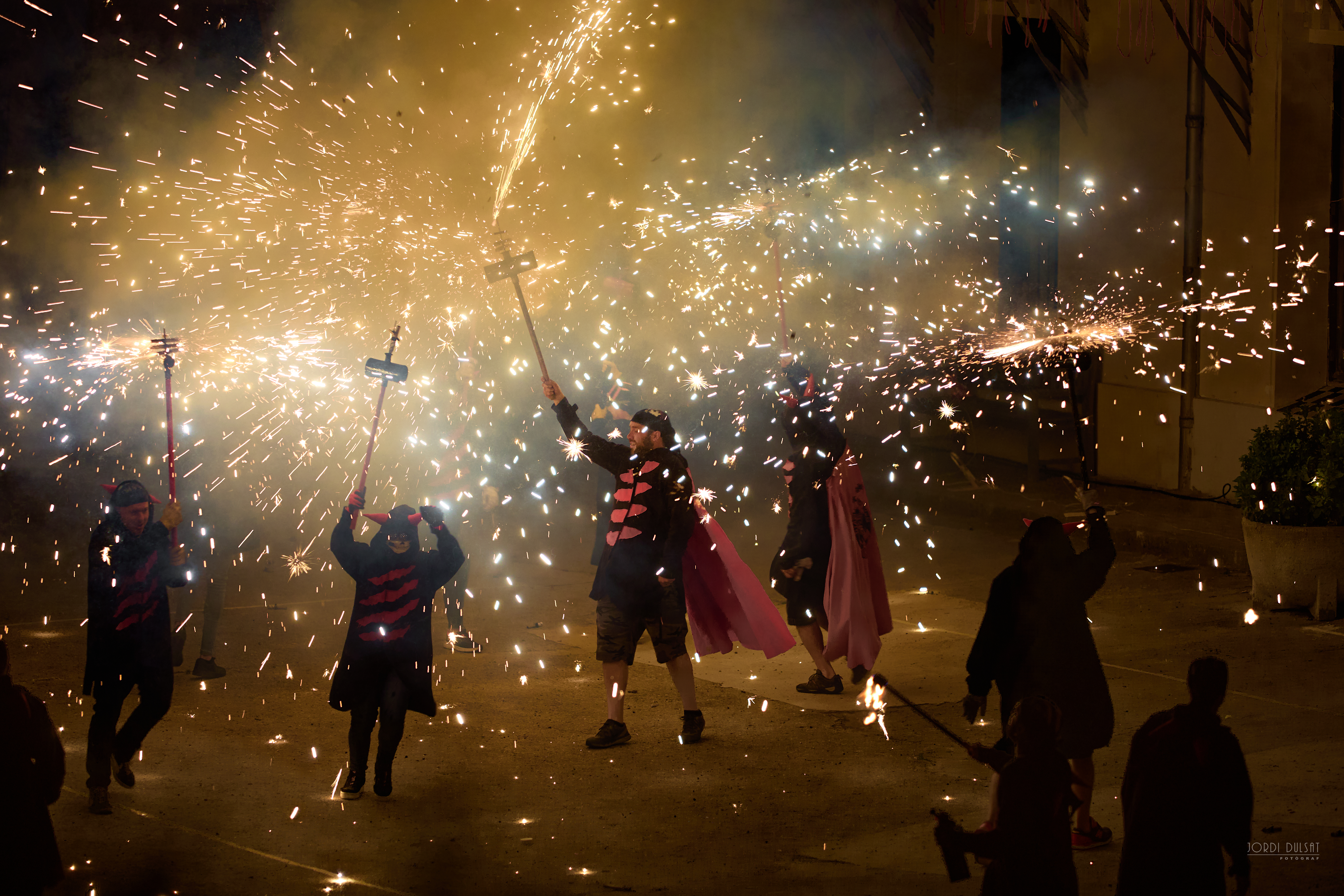 Espectacle de foc i gegants