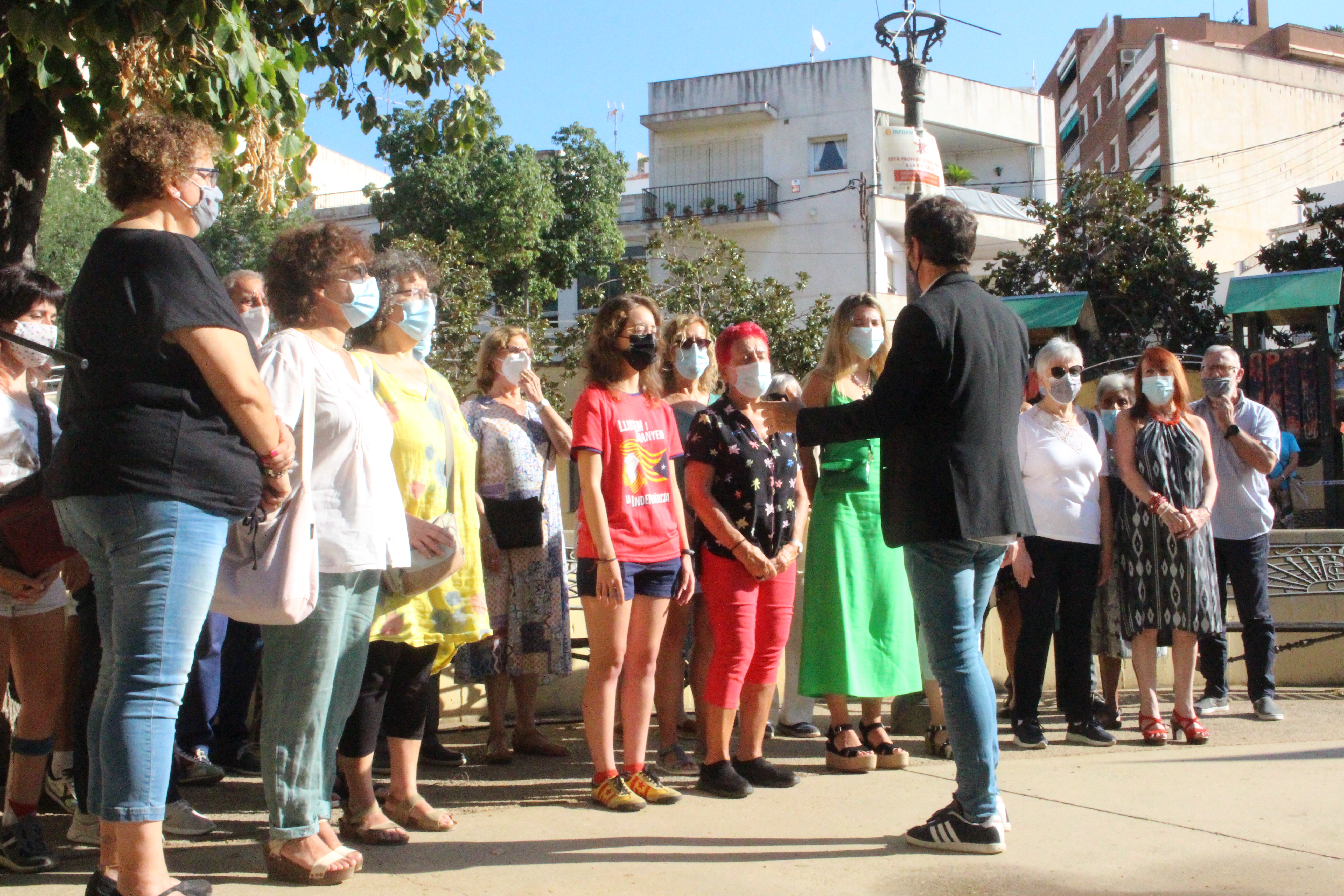 Acte institucional i ofrena floral amb motiu de la Diada Nacional de Catalunya 2021 - Foto 63593980