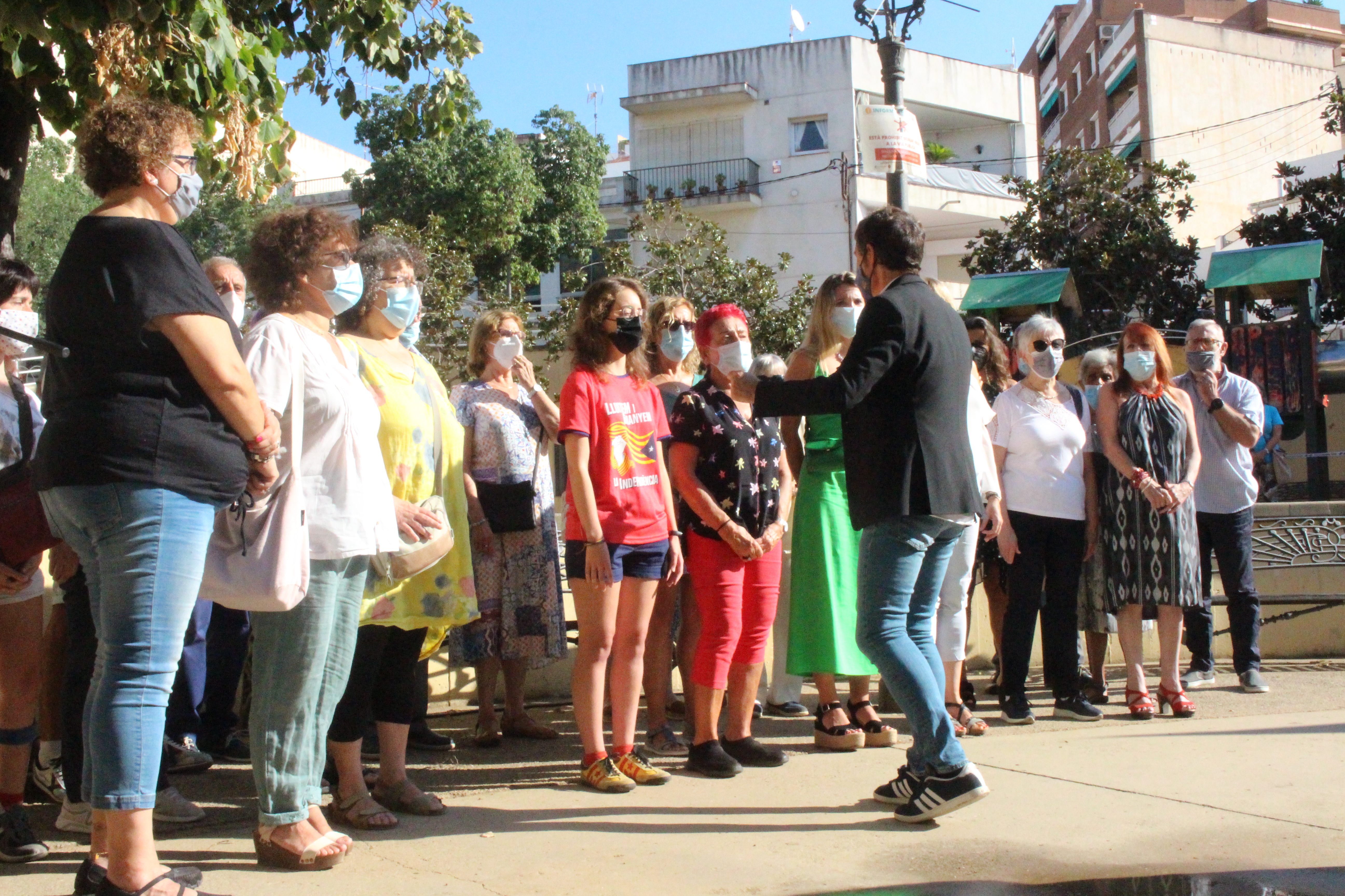 Acte institucional i ofrena floral amb motiu de la Diada Nacional de Catalunya 2021 - Foto 74652977