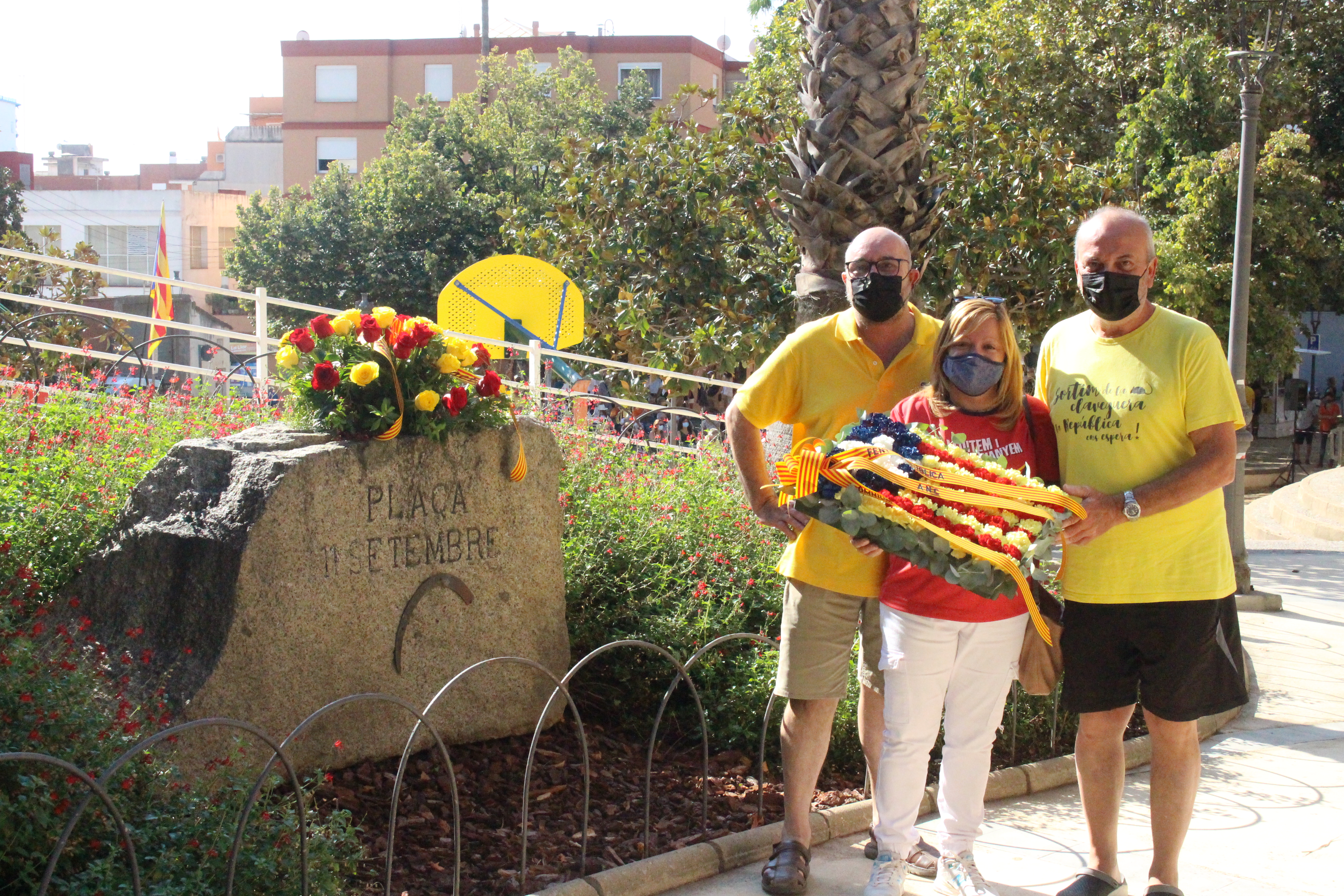 Acte institucional i ofrena floral amb motiu de la Diada Nacional de Catalunya 2021 - Foto 18584138