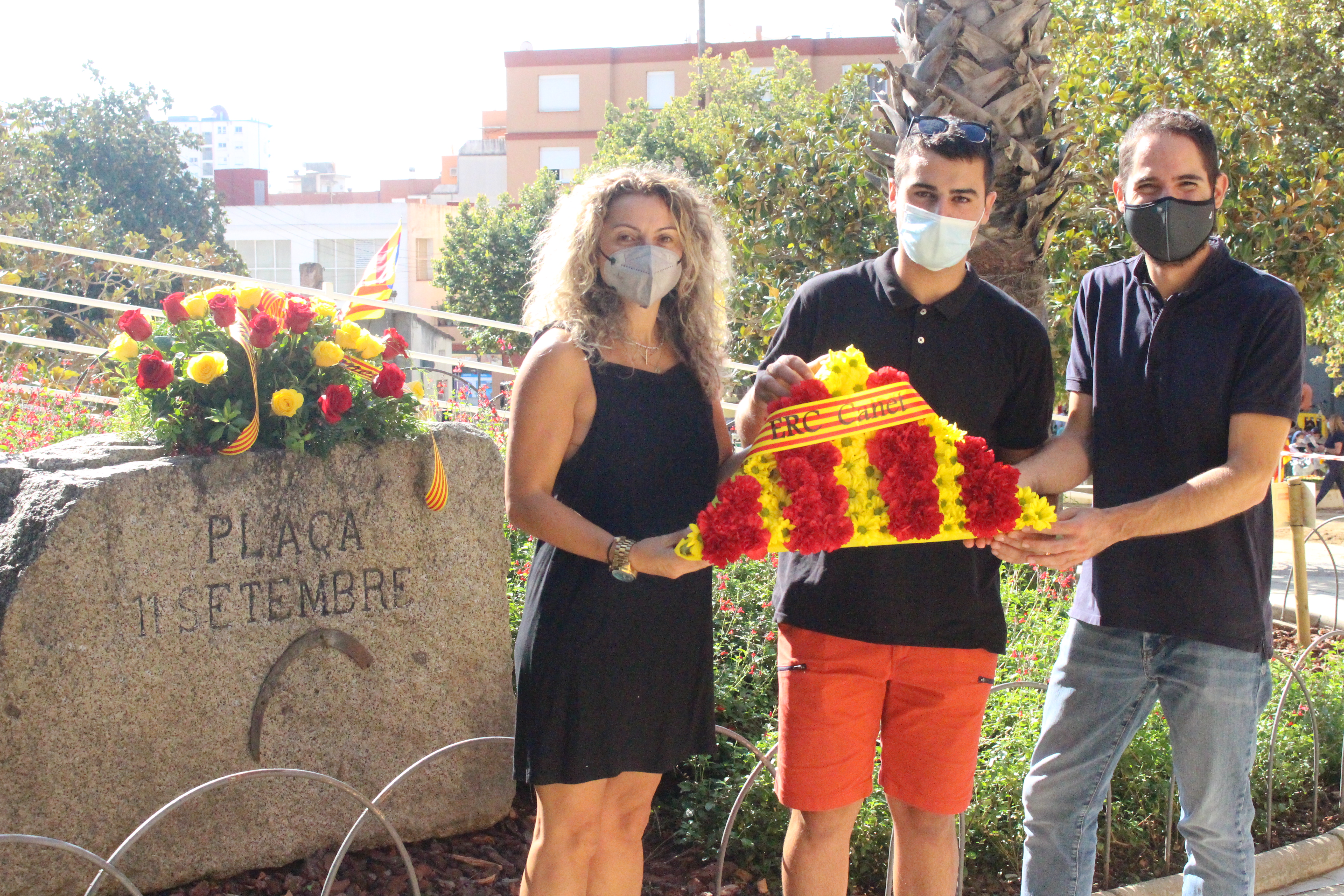 Acte institucional i ofrena floral amb motiu de la Diada Nacional de Catalunya 2021 - Foto 18982290