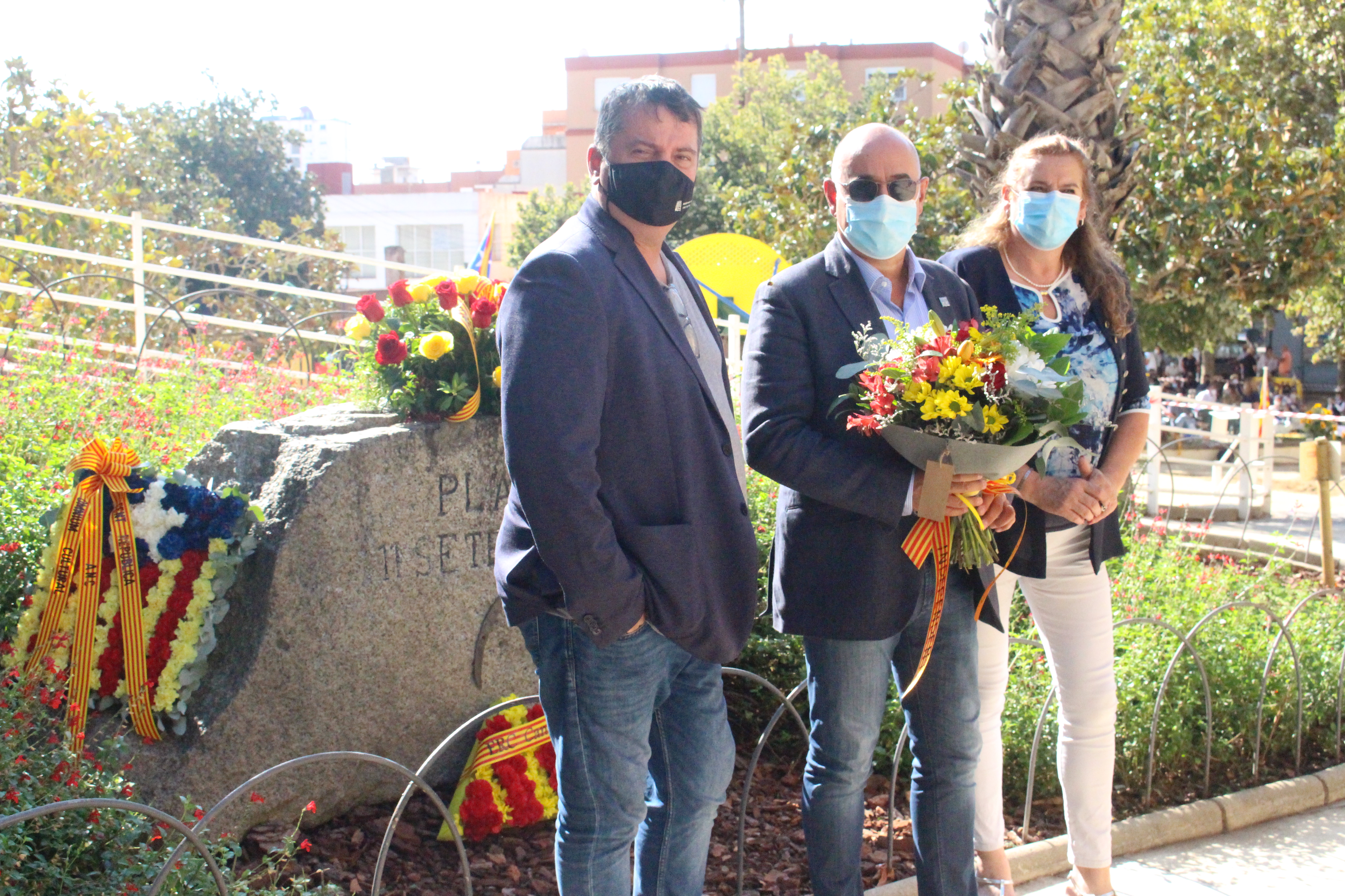 Acte institucional i ofrena floral amb motiu de la Diada Nacional de Catalunya 2021 - Foto 45640907