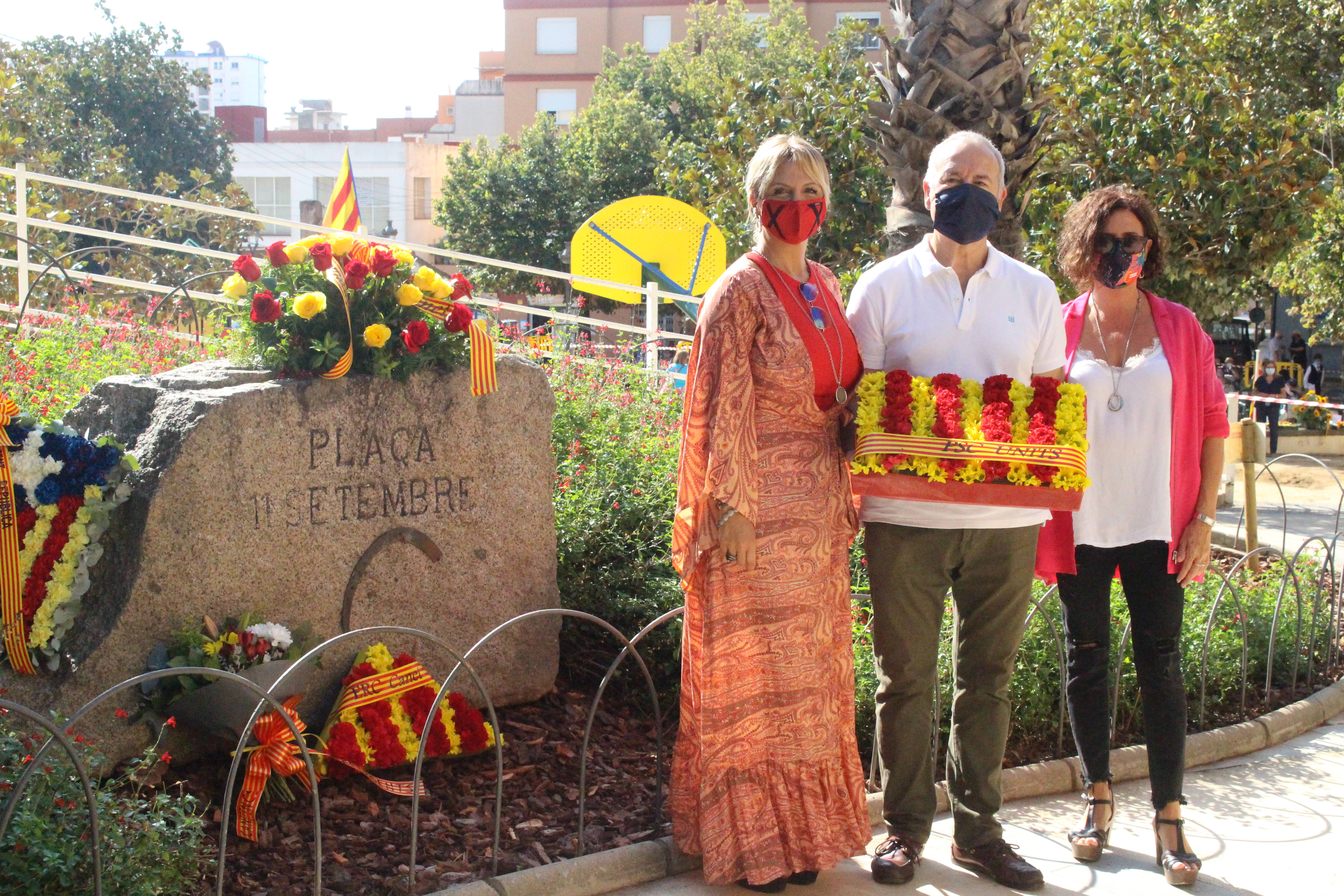 Acte institucional i ofrena floral amb motiu de la Diada Nacional de Catalunya 2021 - Foto 98664945