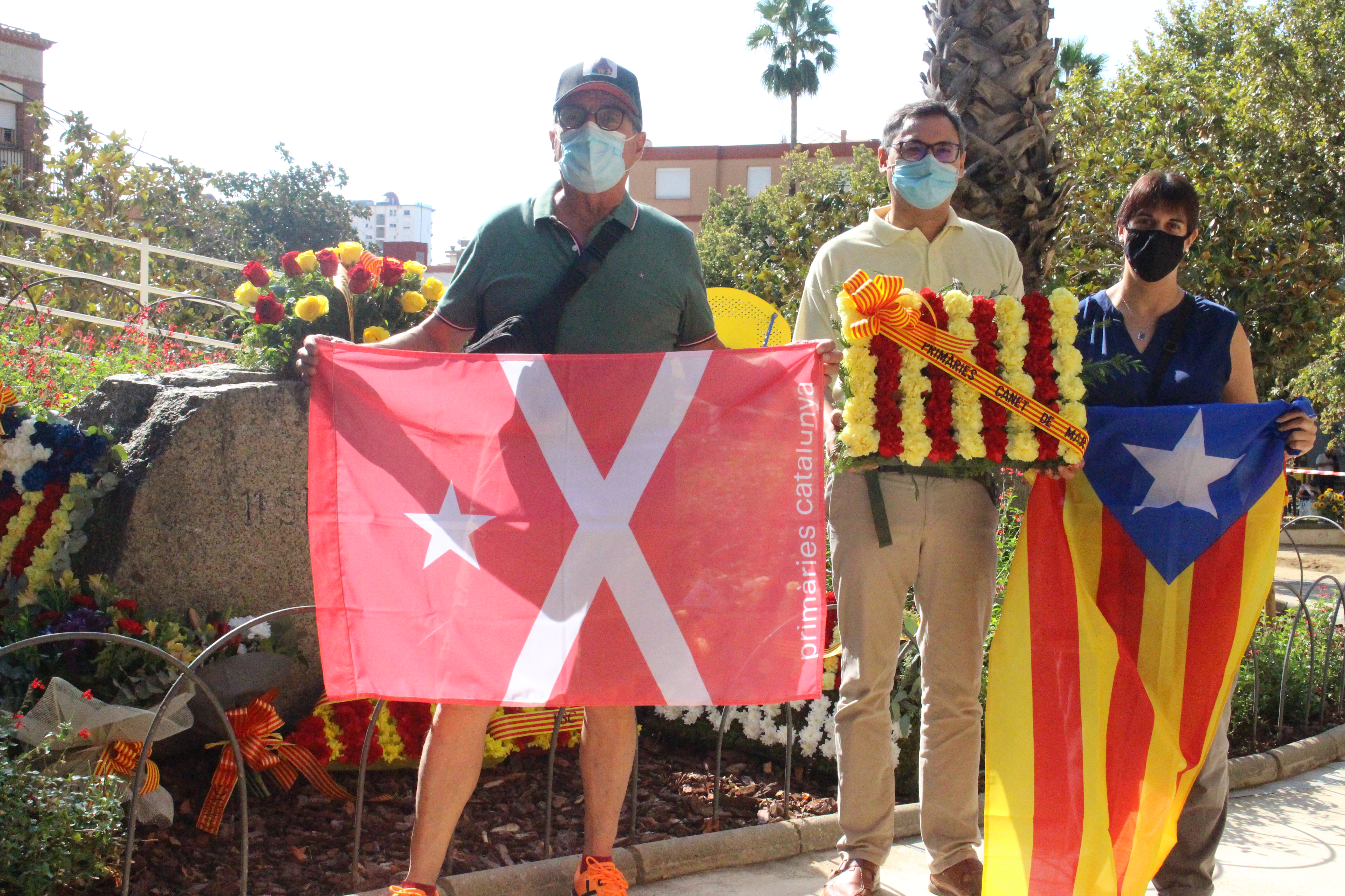 Acte institucional i ofrena floral amb motiu de la Diada Nacional de Catalunya 2021 - Foto 66405143