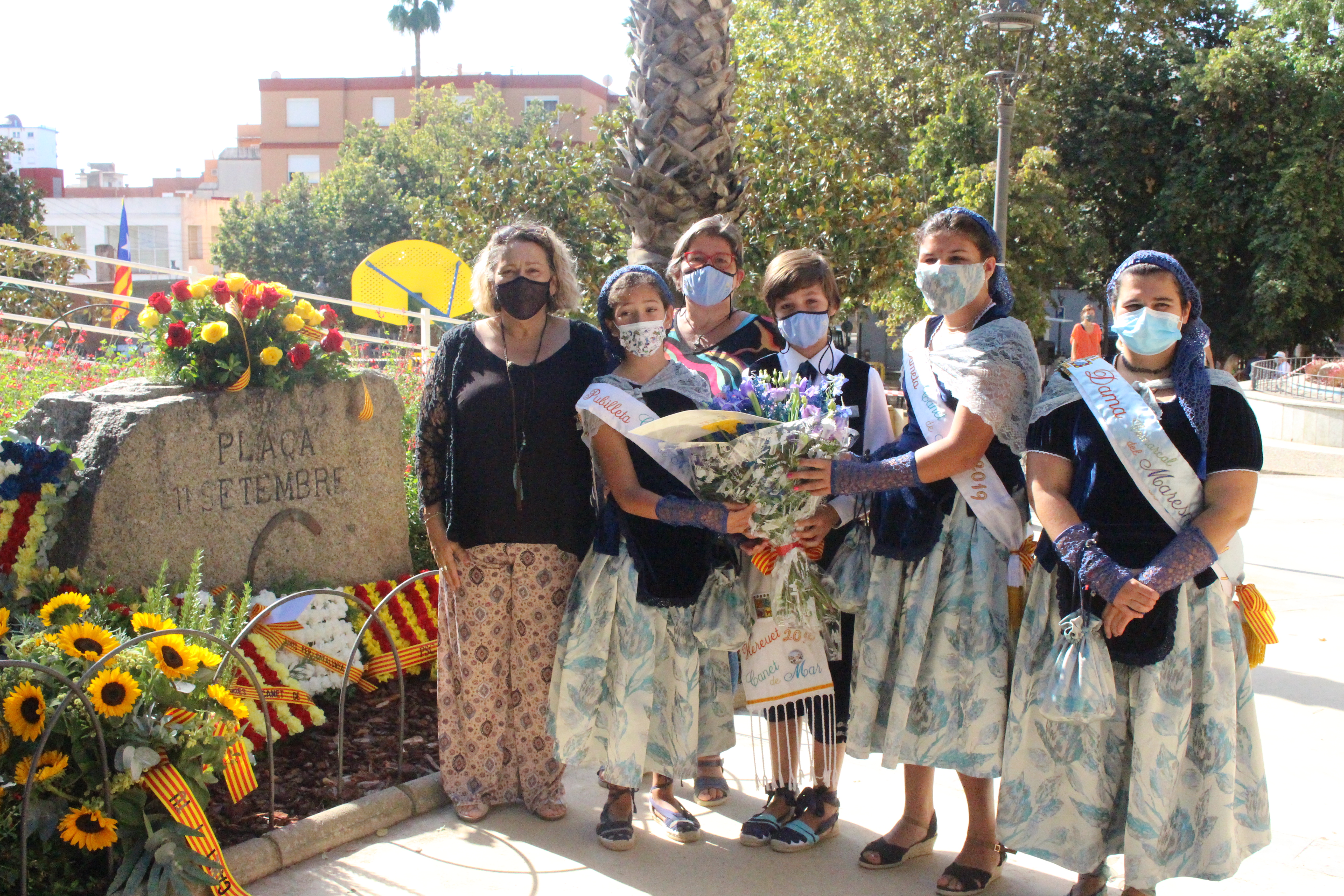 Acte institucional i ofrena floral amb motiu de la Diada Nacional de Catalunya 2021 - Foto 40143020