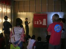 Visita a l'exposici Hi havia una vegada Txernbil, al CCCB