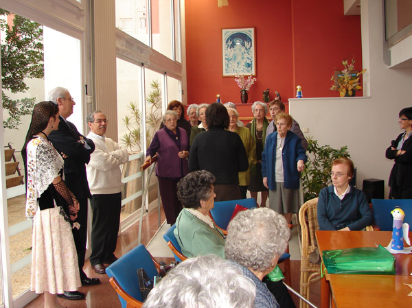 Visita a la Residncia Guillem Mas