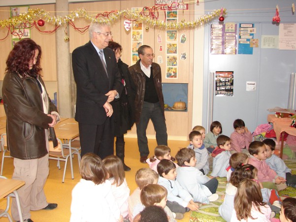 Visita institucional CEIP Misericrdia - Nadal 2009