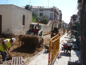 Obres riera Gavarra juny de 2009