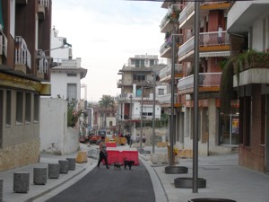 Obres riera Gavarra - octubre de 2009