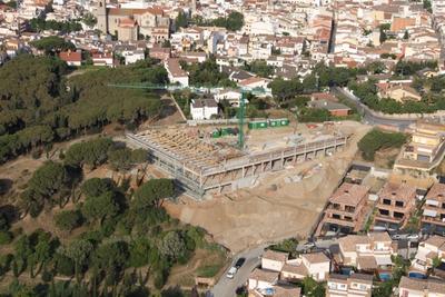 Vista aria de les obres