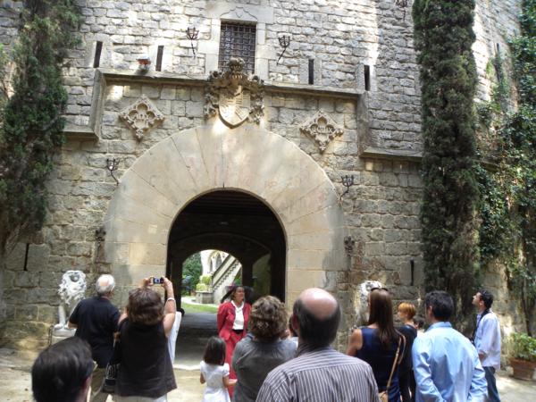 Entrada al castell