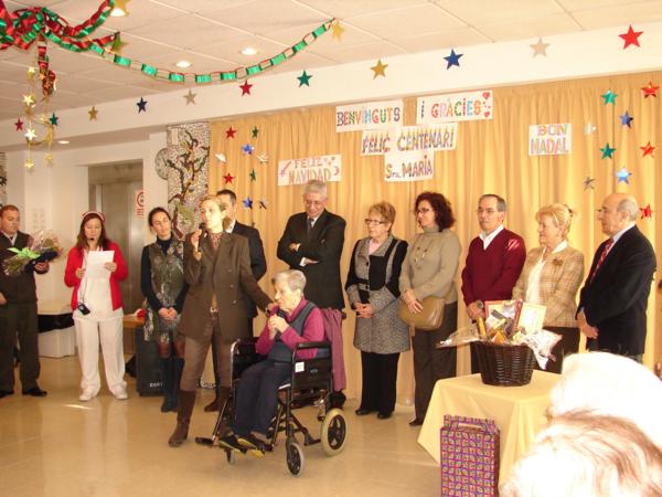 Festa del centenari de Maria Snchez