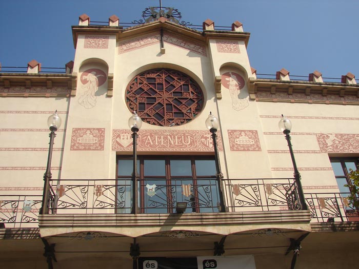 Ateneu canetenc - balconada