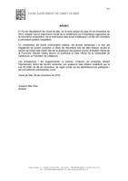 Anunci de d´aprovació inicial de la modificació de l´Ordenança reguladora de la informació urbanística