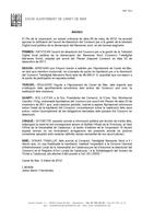 Anunci de la ratificació de l'acord de dissolució del Consorci per a la gestió de la televisió digital local pública de la demarcació del Maresme nord