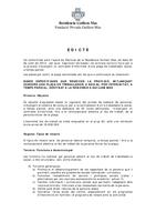 Edicte Treballador social - 2013