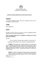 Proposta contractació obres 6a planta