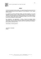 Anunci aprovació inicial reglament Biblioteca
