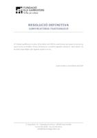 Resolució definitiva FGate
