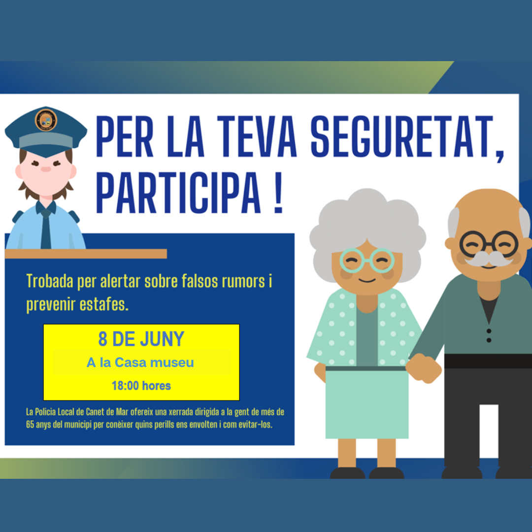 Xerrada gent gran - Policia Local