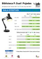 Sala Estudi juny 2022