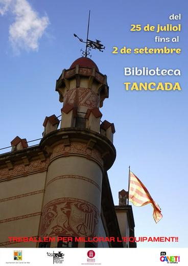 Cartell obres biblioteca