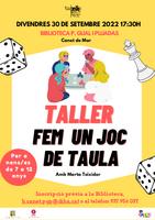 Taller biblioteca - infantil jocs de taula