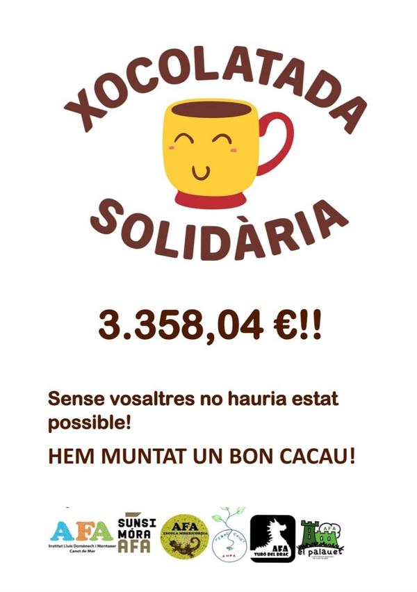 xocolatada solid&agrave;ria 23