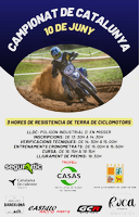 Cartell campionat catalunya - 3 hores resistència ciclomotors