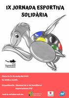 Cartell jornada esportiva solid&agrave;ria