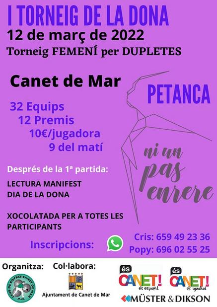 Cartell torneig Botxes